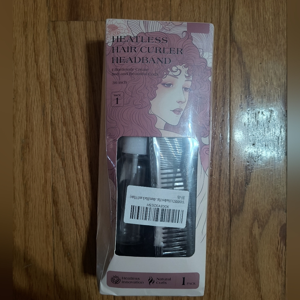 3/$10⭐ NIB Heatless Hair Curler Headband